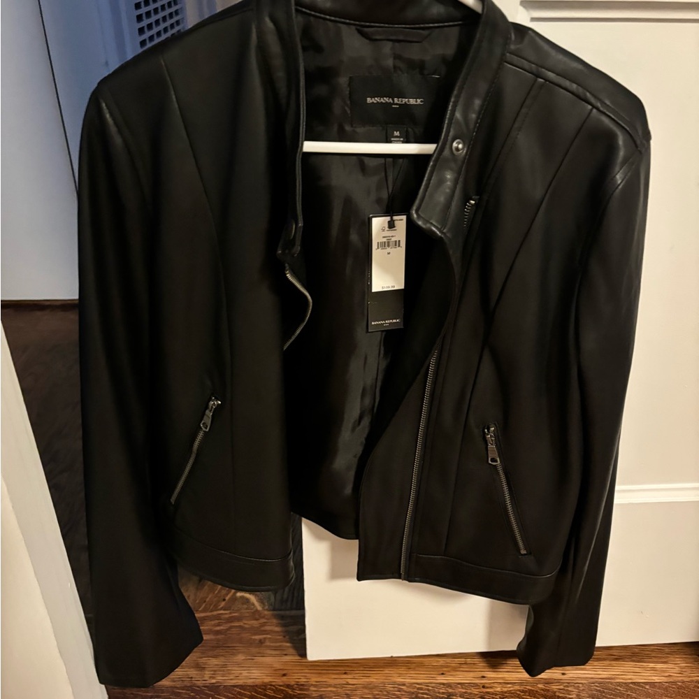 Banana Republic leather jacket